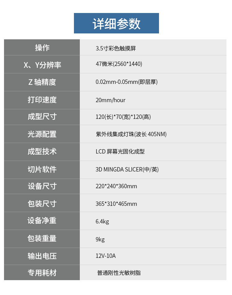 桌面級光固化3D打印機(圖3)